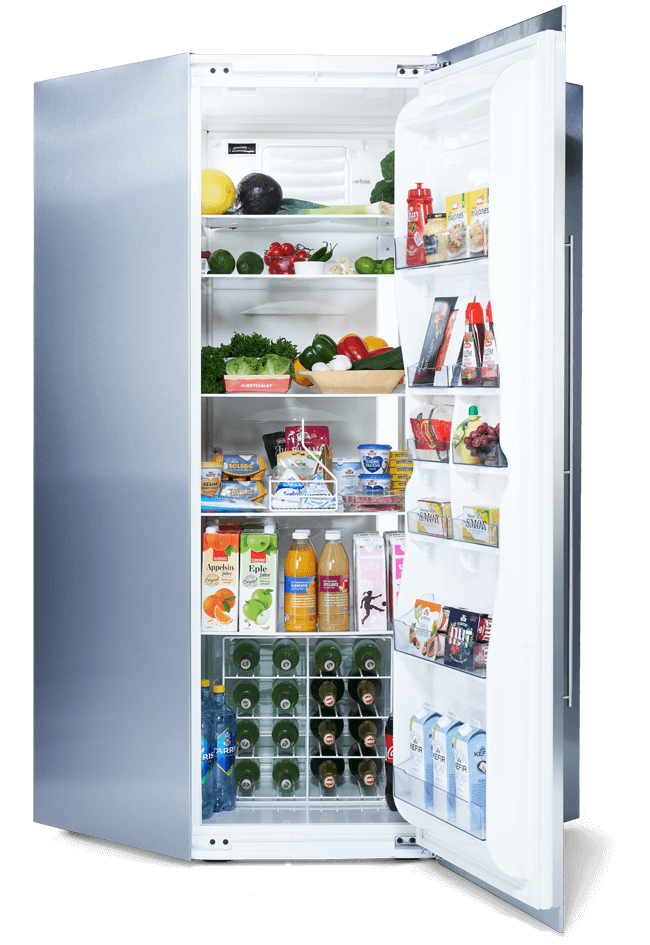 Corner fridge